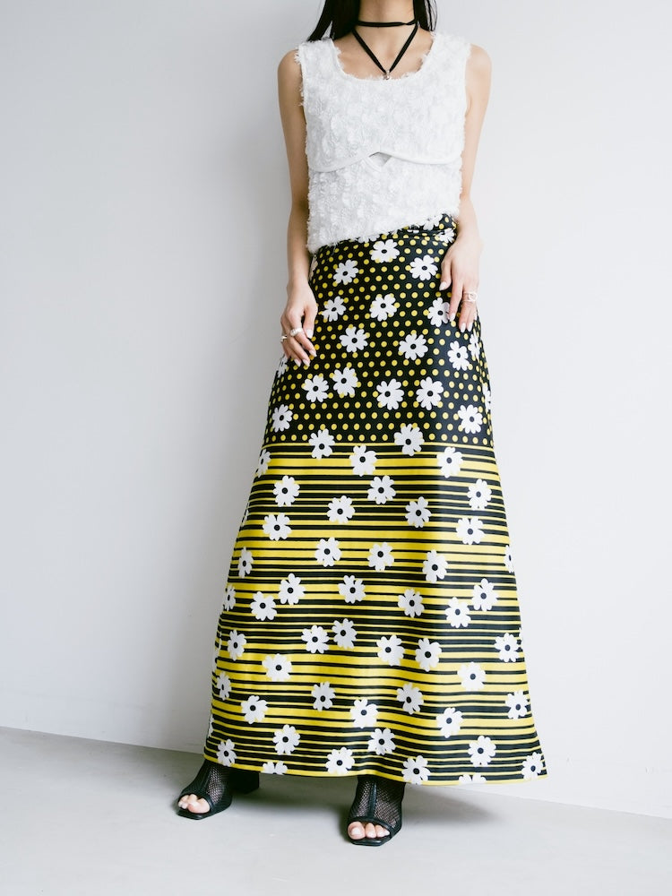 70s Margaret Long Skirt
