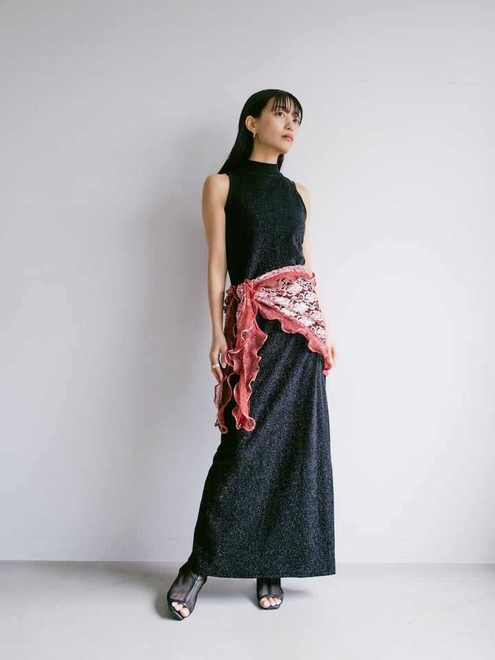 Vintage Scarf / Frill Embroidery