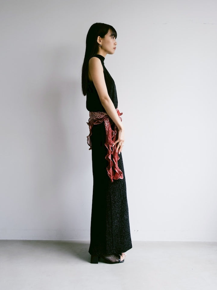 Vintage Scarf / Frill Embroidery