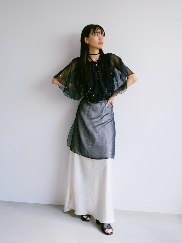 80's⭐️ヴィンテージ フォーマル ドレス ワンピース 9号 オフホワイト MARTE VINTAGE ALL ITEMS｜ヴィンテージ商品一覧