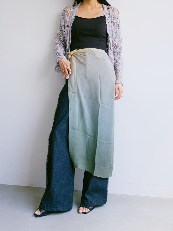 Vintage Scarf / Natural Gradation