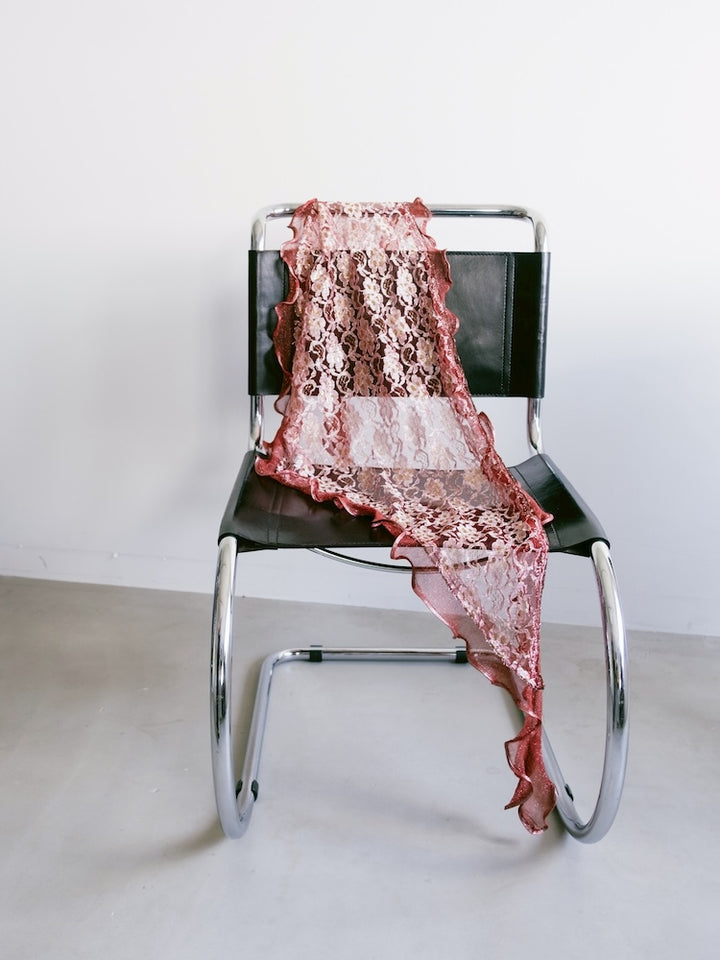 Vintage Scarf / Frill Embroidery