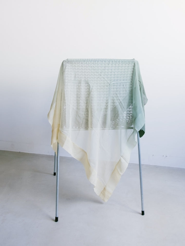Vintage Scarf / Natural Gradation