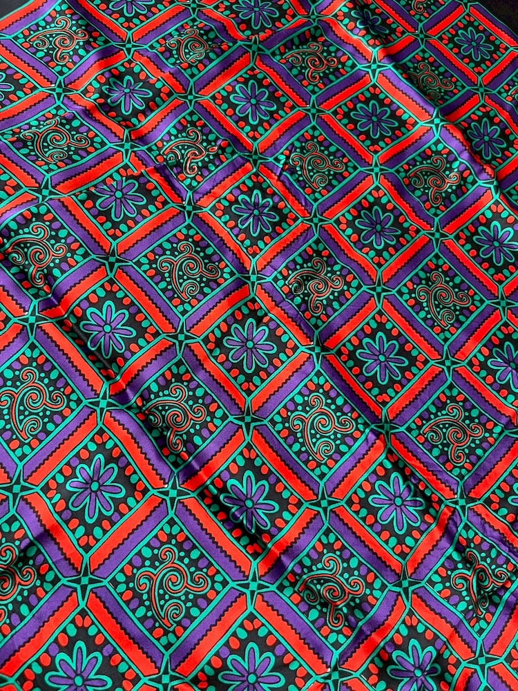 Vintage Scarf / Black