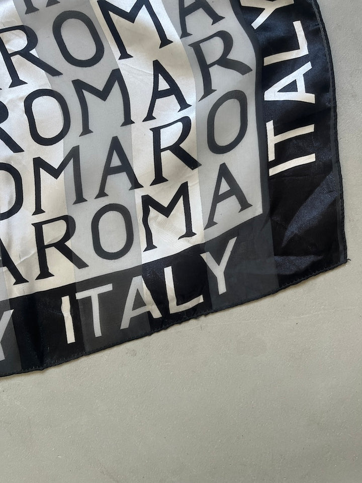 Vintage Scarf / Alphabet