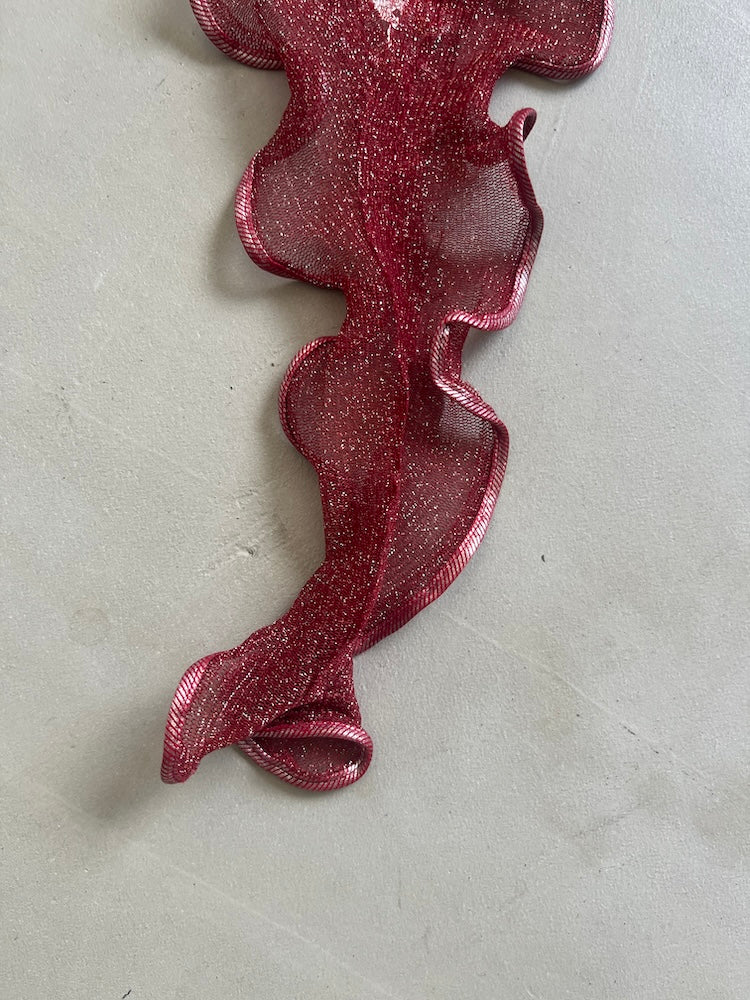 Vintage Scarf / Frill Embroidery