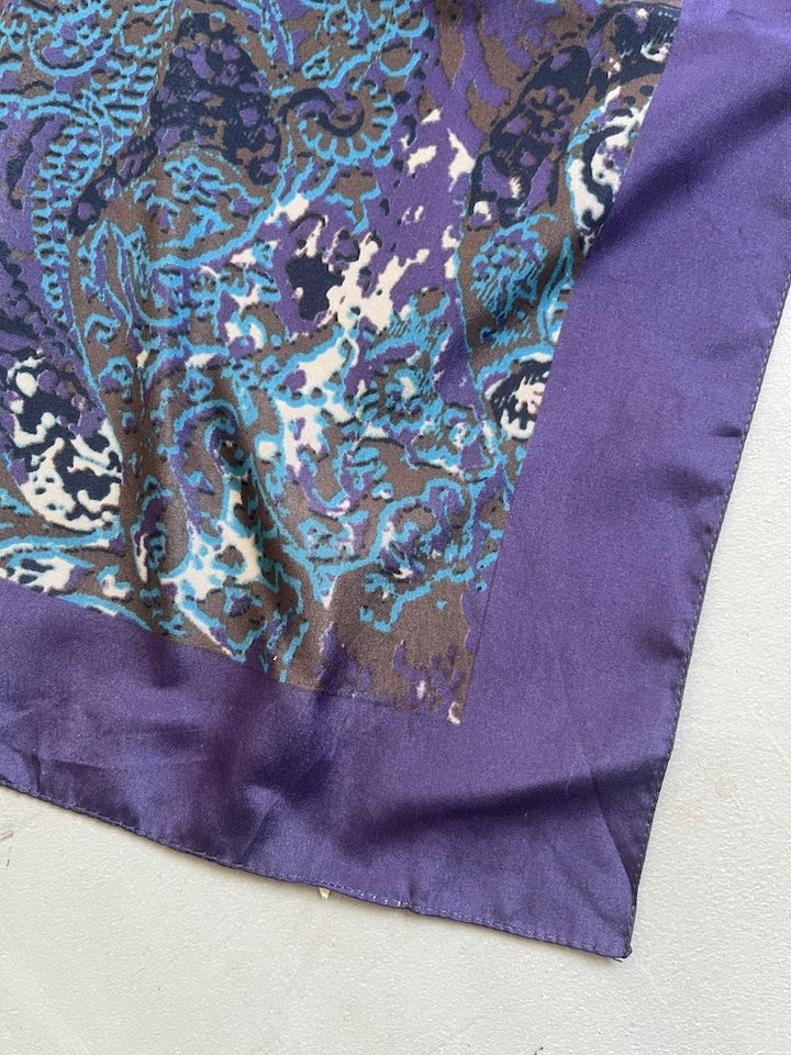 Vintage Scarf / Japonism Paisley