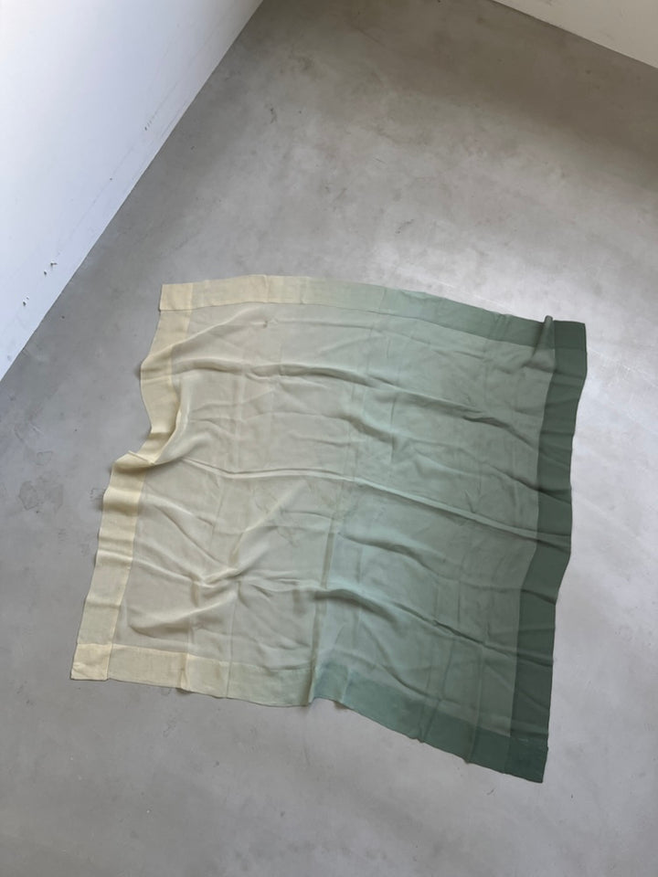 Vintage Scarf / Natural Gradation