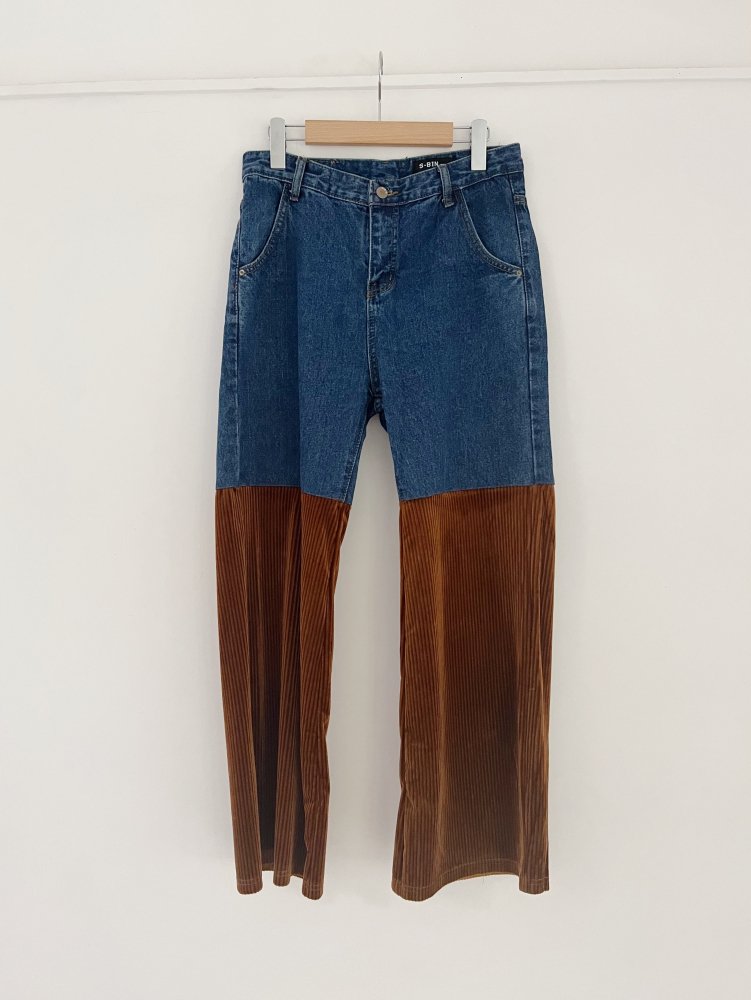 Denim Docking Pants / Brown