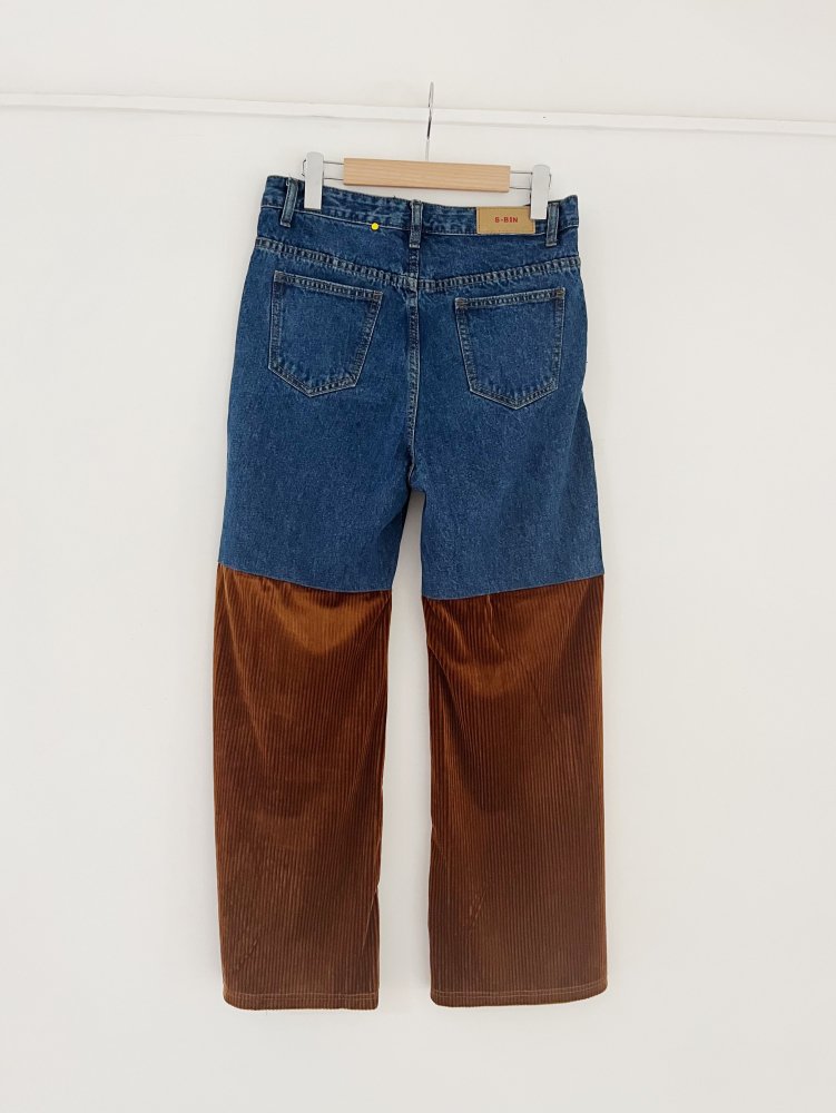 Denim Docking Pants / Brown