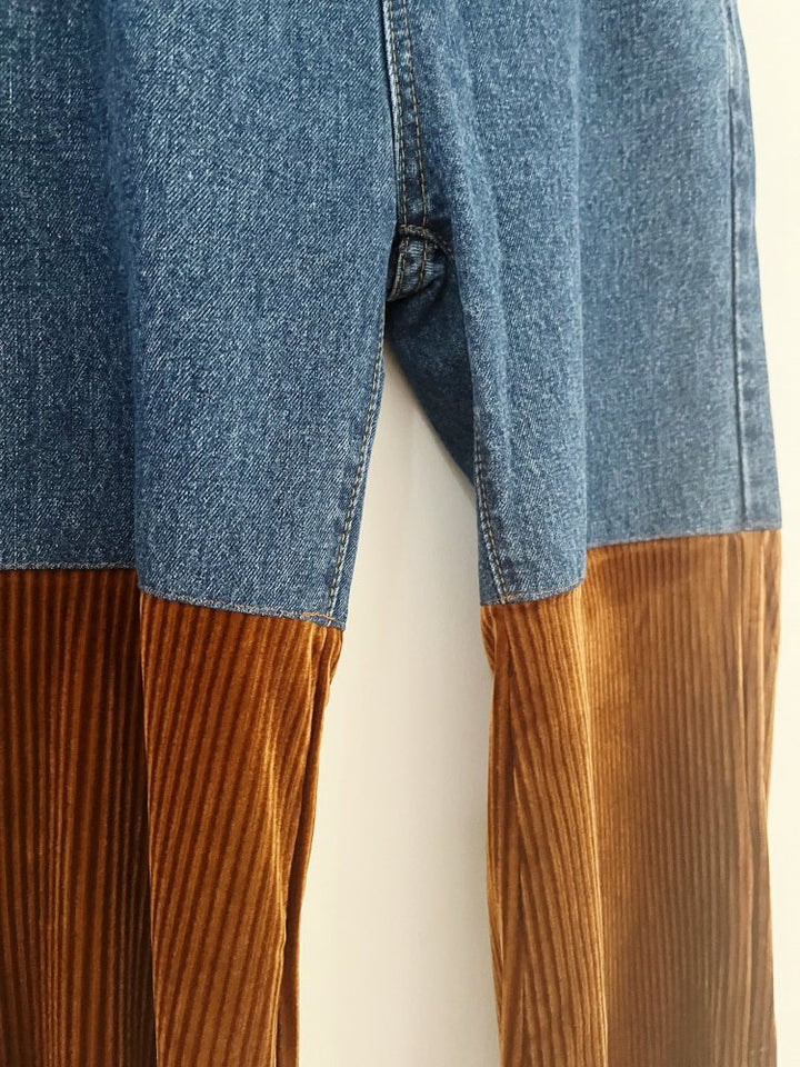 Denim Docking Pants / Brown