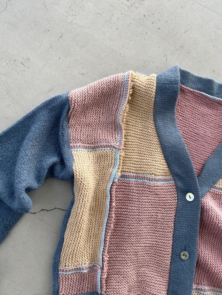 Patchwork Cardigan / Dusty