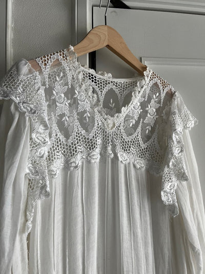 Romantic White Lace Dress
