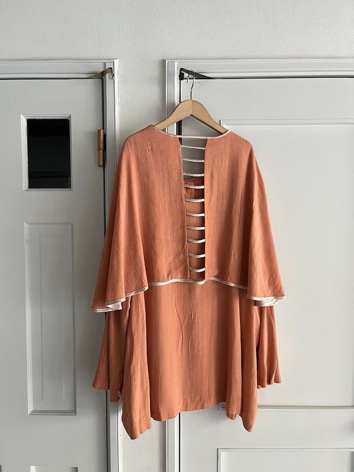 Apricot Deformation Tunic