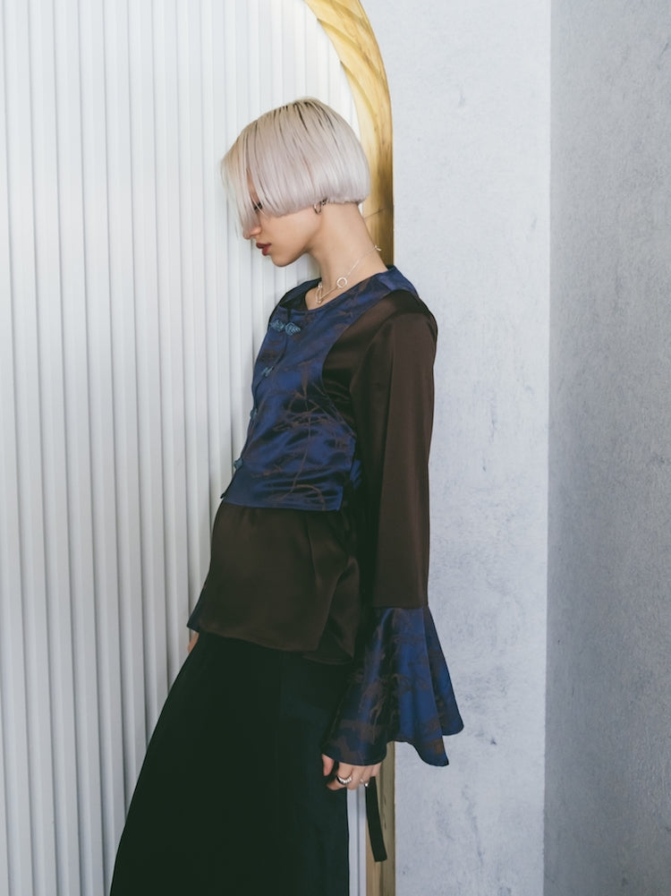 チャイナ風レーストップス | outlet | axes femme online shop