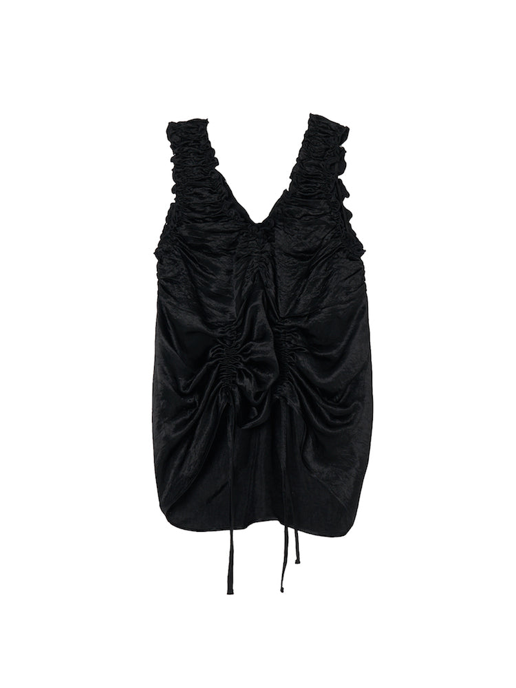 【新品未使用品】marte sahara Gather Shirring Top トップス marte sahara gather shirring top Gather Shirring