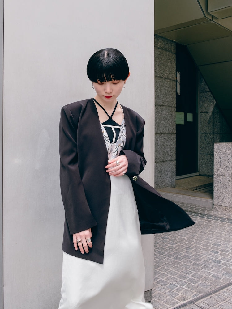 モデル身長：162cm / カラー：Black