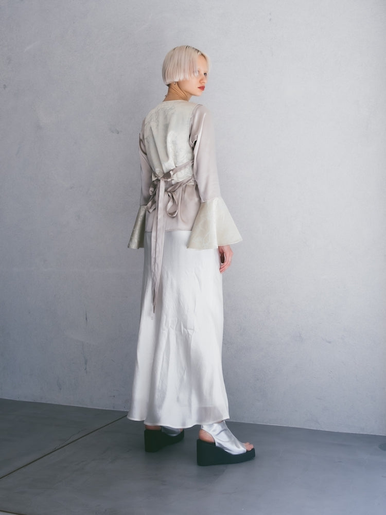 Chinoiserie Vest Layered Top｜シノワズリベストレイヤード