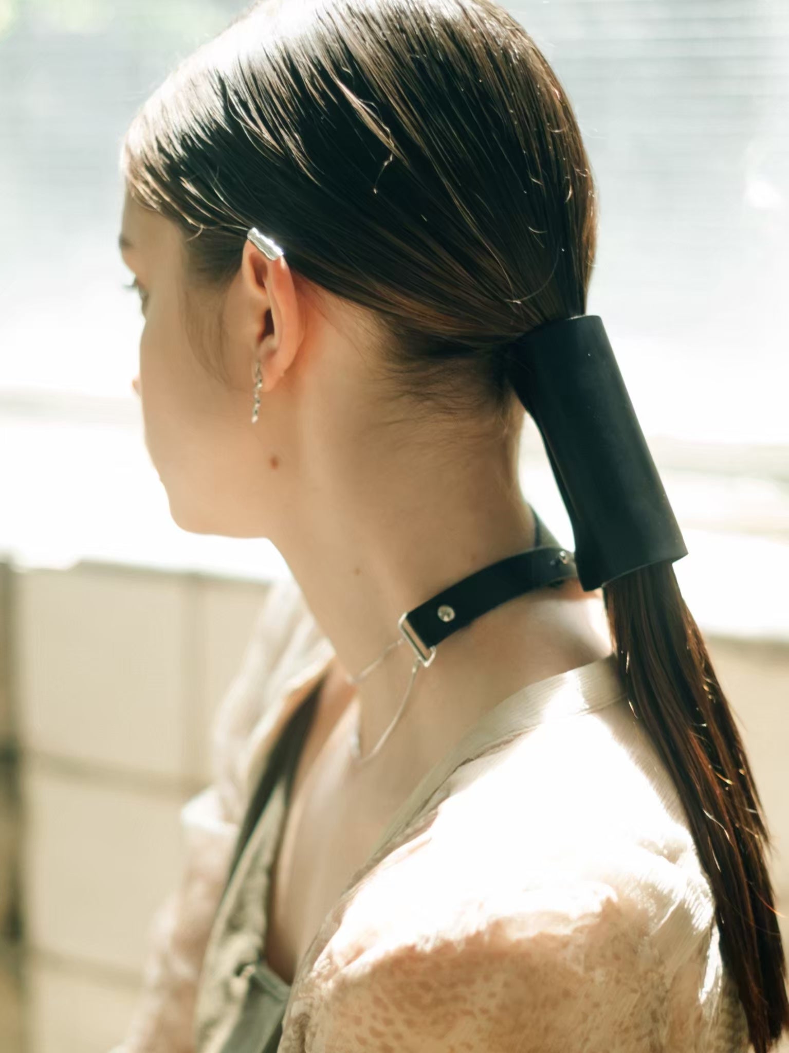 Leather Hair Pierce (L) – MARTE