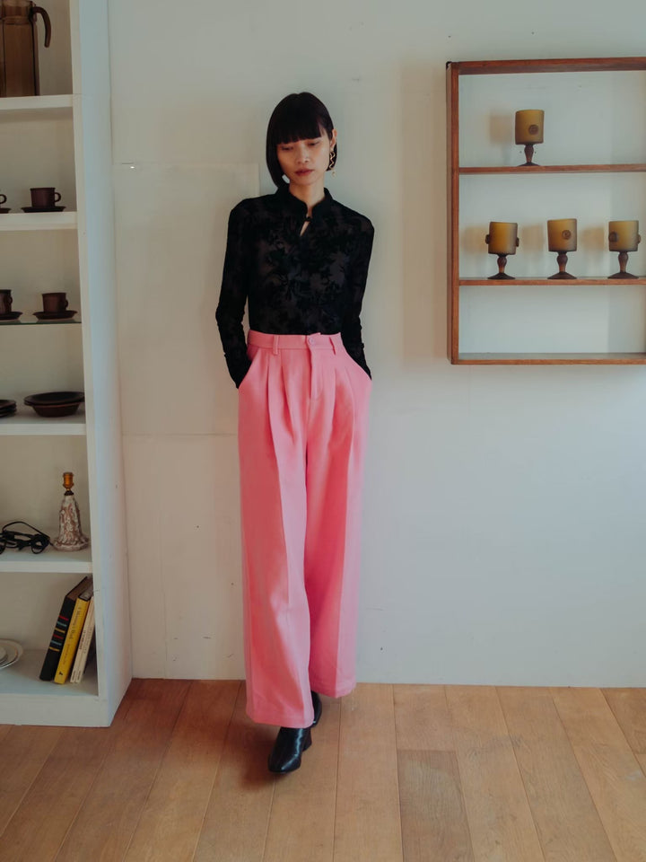モデル身長：168cm  /  カラー：Pink
