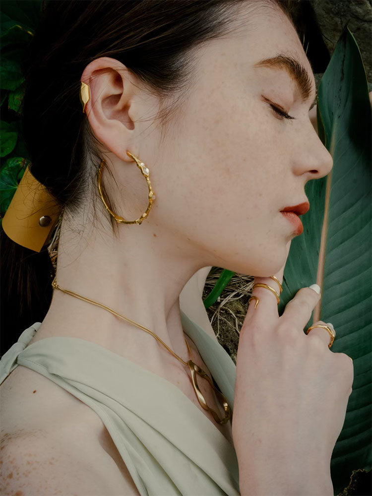 【正規販売店】 Day Rainy Branches MARTE – Pierces｜レイニーデーピアス アクセサリー